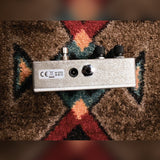 MXR Fullbore Metal, silver: right side with the input jack, the power jack and the 9 volt label