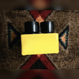 MXR M104 Distortion+, yellow: knob end of the enclosure