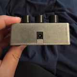 2008 Electro-Harmonix Bass Big Muff Pi - top edge with knobs and power jack - Pauls Guitar Hideout