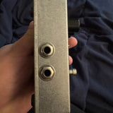 2008 Electro-Harmonix Bass Big Muff Pi - left side with output jacks - Pauls Guitar Hideout