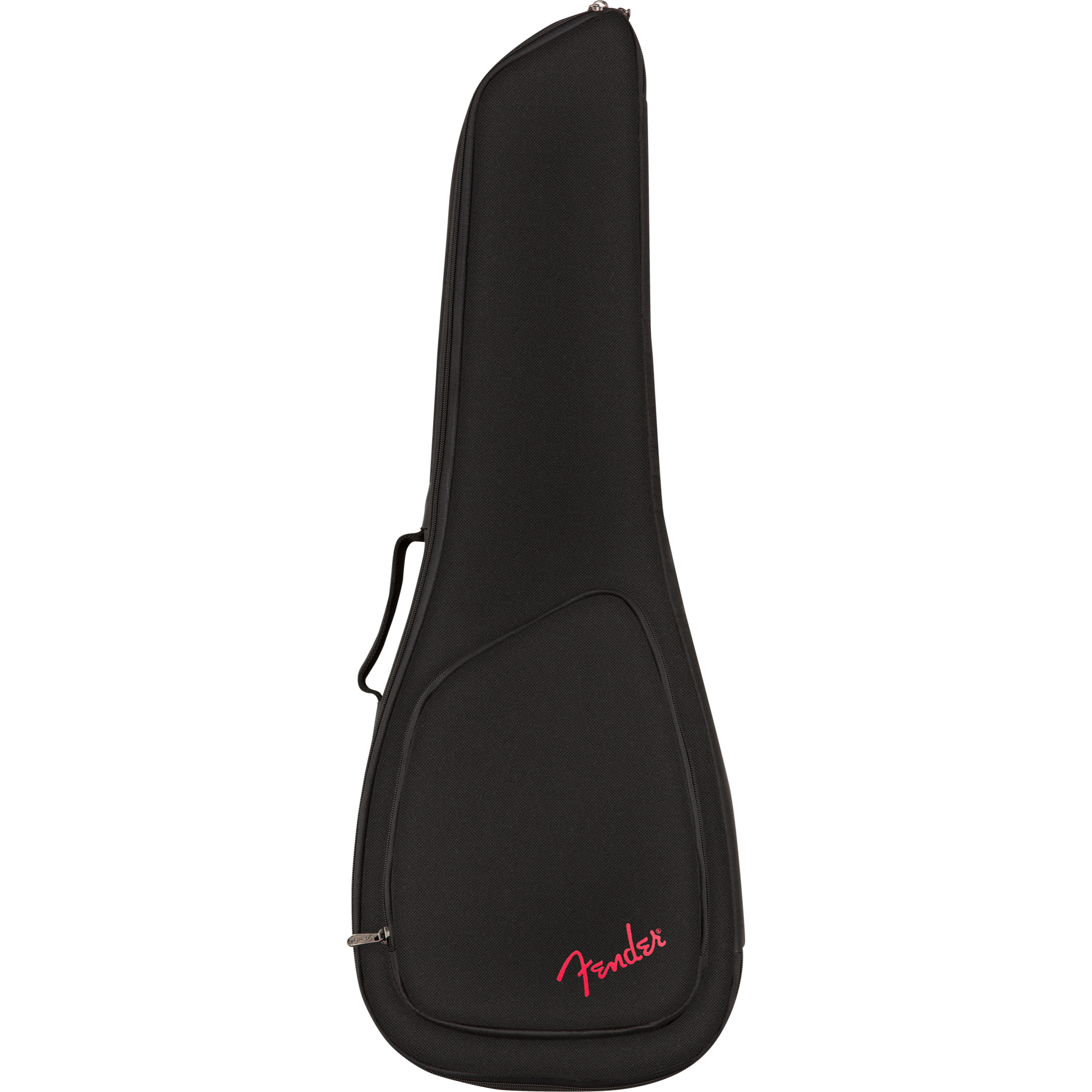 Fender FU610 tenor ukulele gig bag in black, front view
