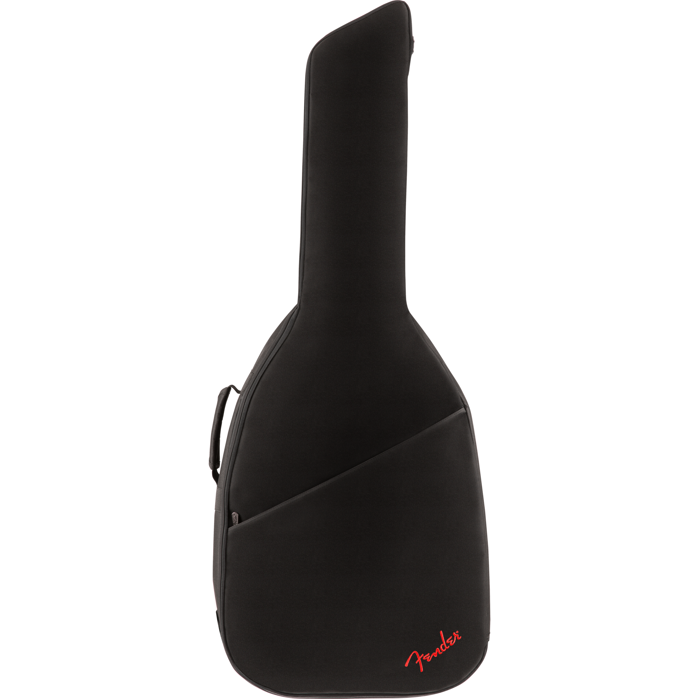 Fender FA405 dreadnought acoustic guitar gig bag in black, front view
