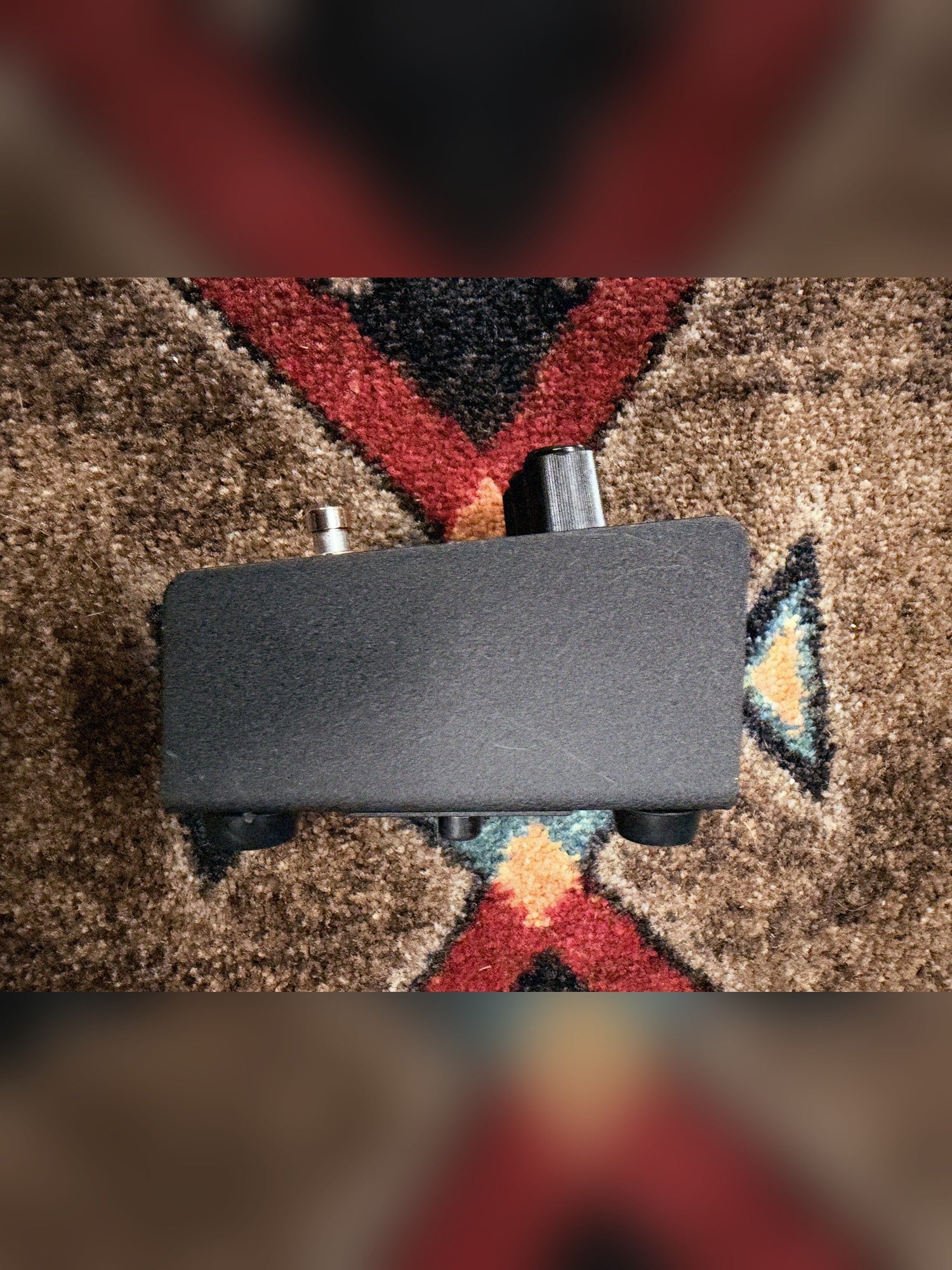 Pro Co RAT 2, black: right side, knob end at the right, a few faint light scuffs on the paint