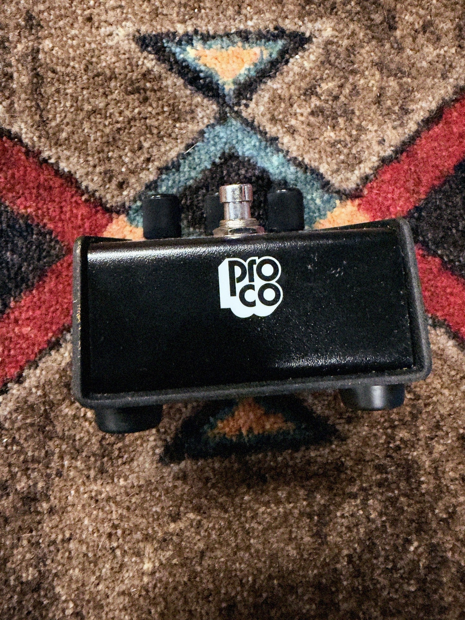 Pro Co RAT 2, black: front end with the Pro Co logo