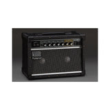 Roland JC-22 Jazz Chorus combo amp on a dark background, chorus controls in the brass panel section