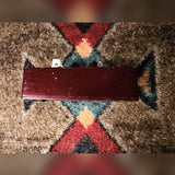 Seymour Duncan Pickup Booster, dark red: one long side, with small chips in the paint