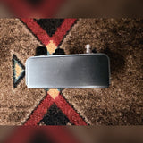 Strymon El Capistan dTape Echo V1, gunmetal gray: left side of the enclosure
