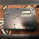 Tascam Portastudio 414 MKII, blue: bottom of the unit with its feet and label