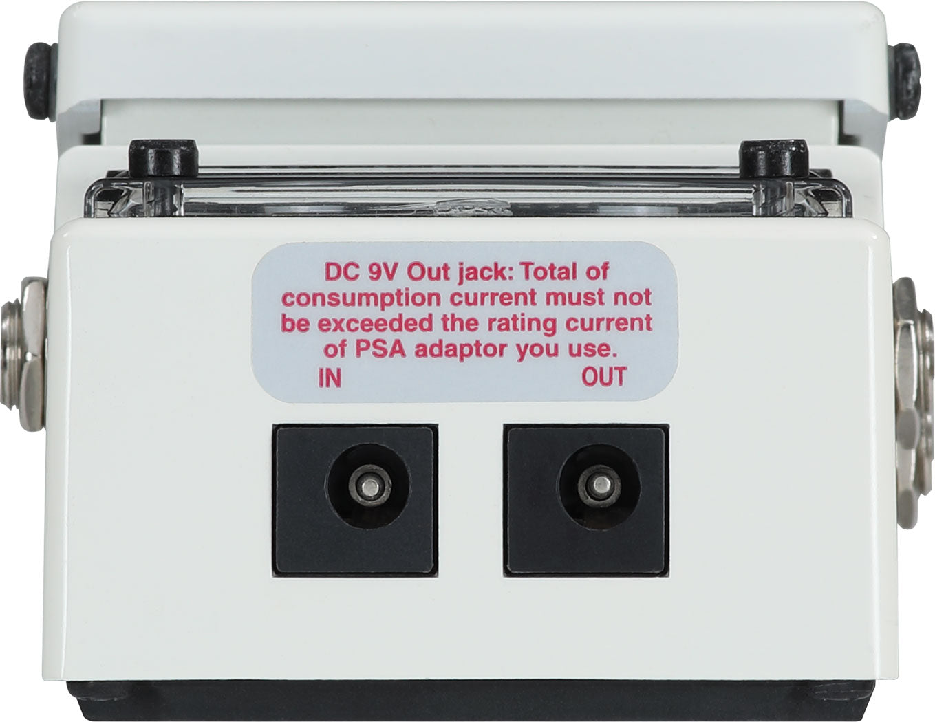 Boss TU-3 - Chromatic Tuner, back view