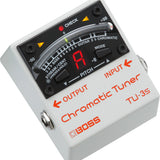 Boss TU-3S - Chromatic Tuner, angle view