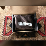 Wampler Dual Fusion V2, Red Sparkle: the drawstring bag inside the open Wampler box
