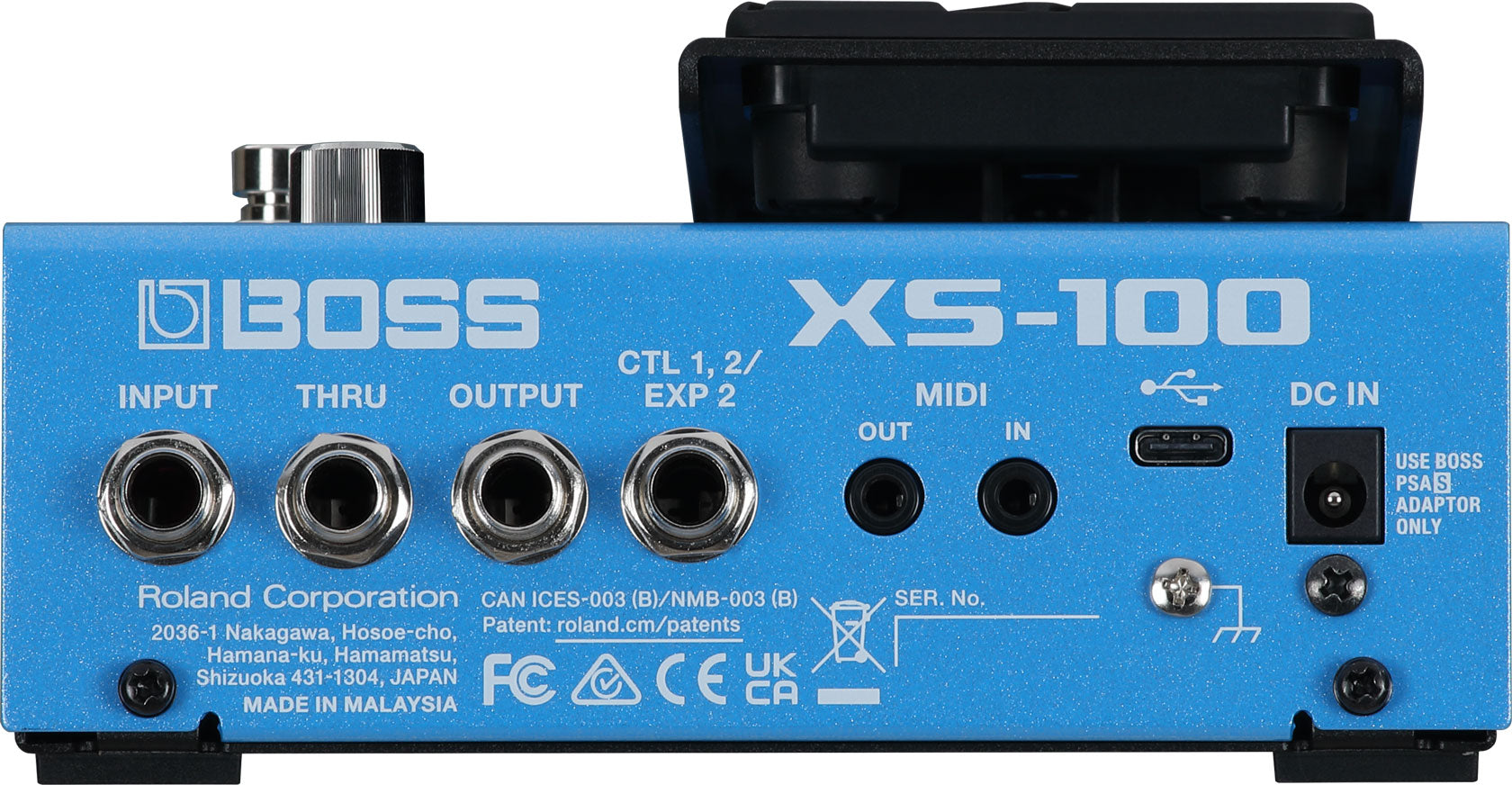 Boss XS-100 - Poly Shifter, second detail view