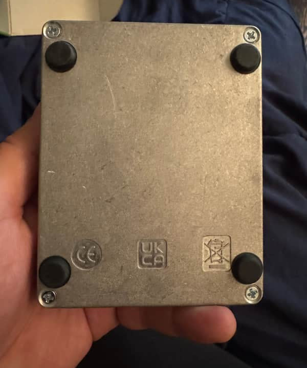 2008 Electro-Harmonix Bass Big Muff Pi - pedal bottom with rubber feet - Pauls Guitar Hideout